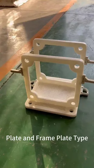 Hot Sale Small Plate and Frame Filter Press for Coconut Oil Filtration
